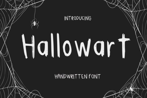 Hallowart Font - Featured Image