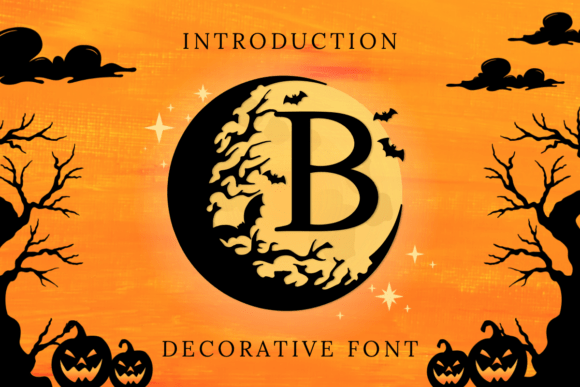 Halloween Bat Font - Featured Image