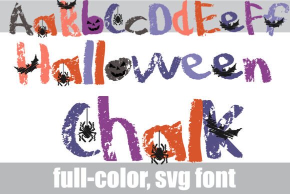 Halloween Chalk Font - Featured Image