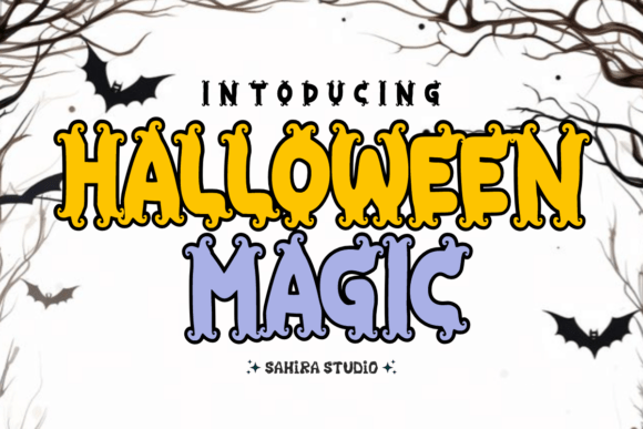 Halloween Magic Font - Featured Image
