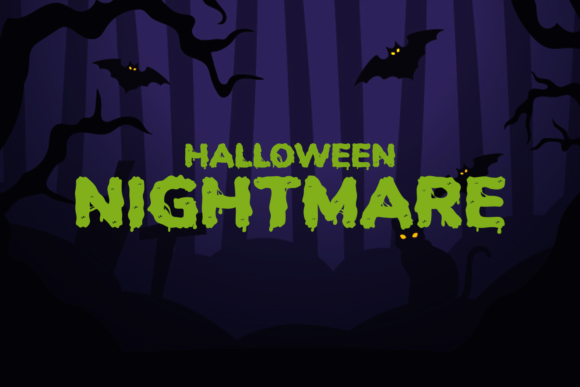 Halloween Nightmare Font - Featured Image