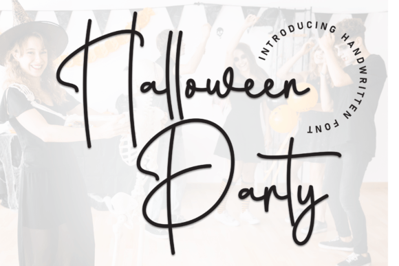 Halloween Party Font - Featured Image