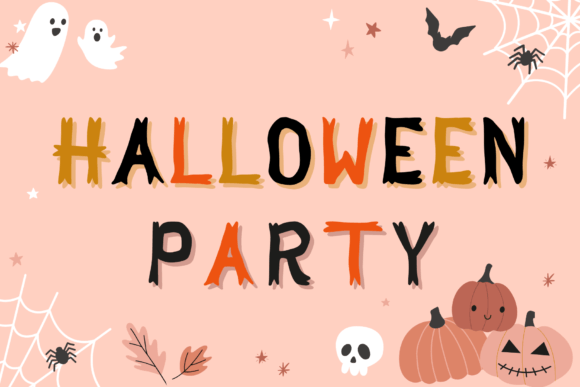 Halloween Party Font - Featured Image