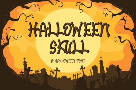 Halloween Skull Font - Featured Image