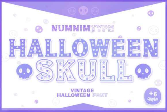 Halloween Skull Font - Featured Image