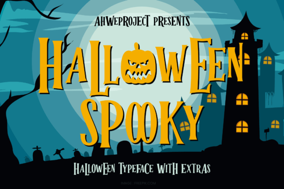 Halloween Spooky Font - Featured Image