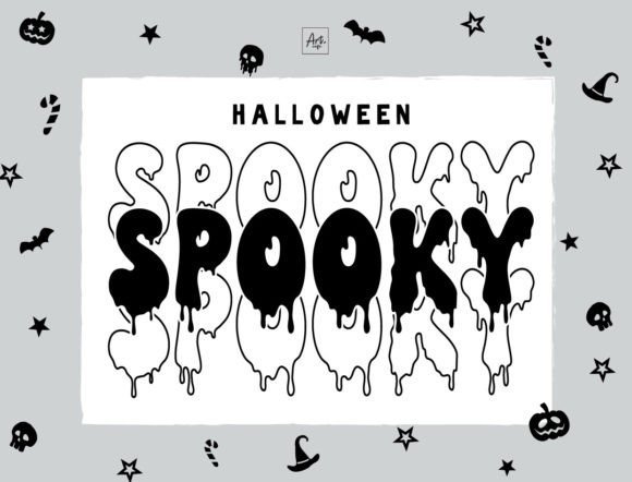 Halloween Spooky Font - Featured Image