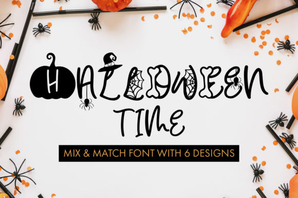 Halloween Time Font - Featured Image