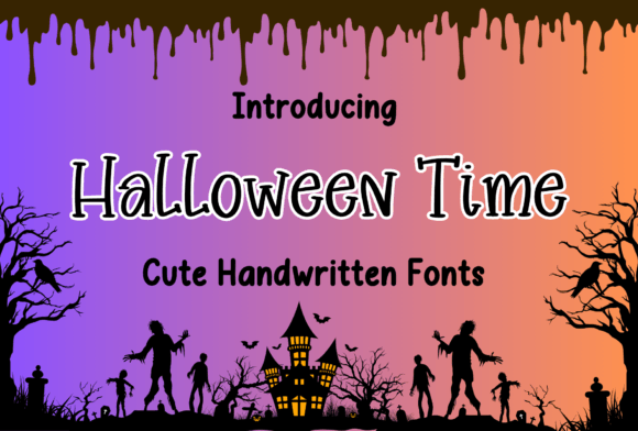 Halloween Time Font - Featured Image