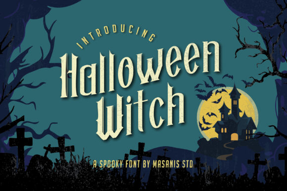 Halloween Witch Font - Featured Image