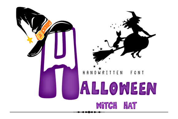 Halloween Witch Hat Font - Featured Image