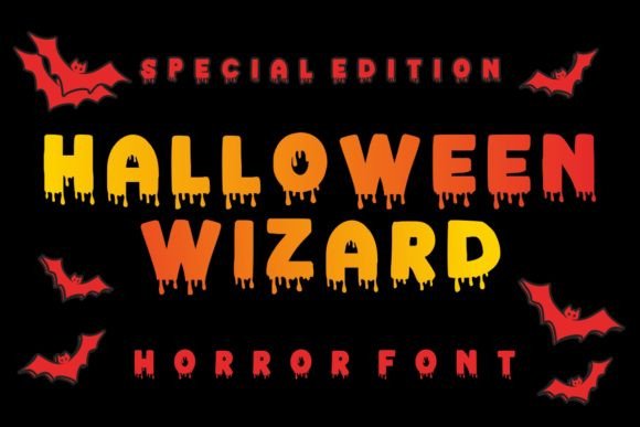 Halloween Wizard Font - Featured Image