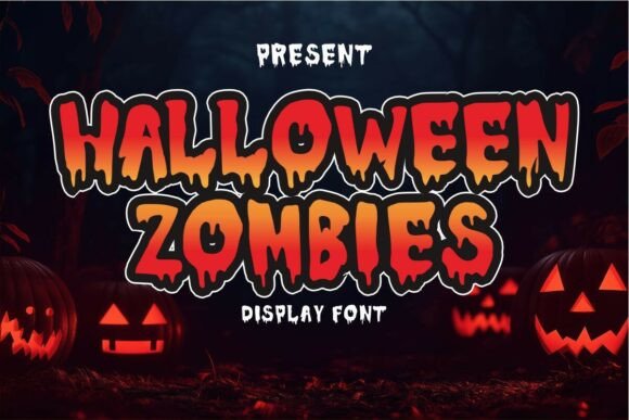 Halloween Zombies Font - Featured Image