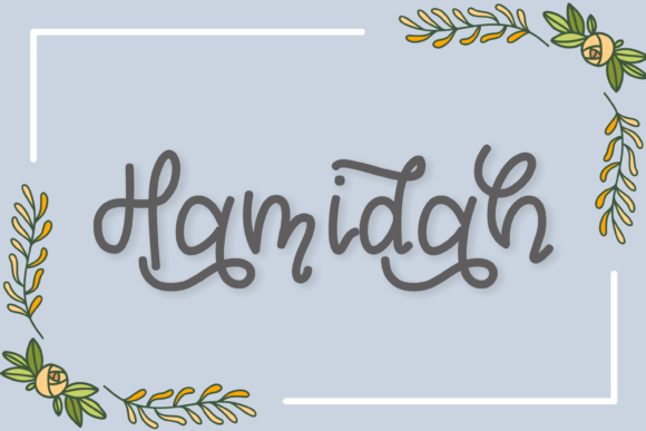 Hamidah Font - Featured Image