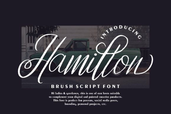 Hamillon Font - Featured Image
