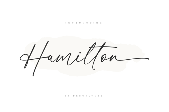 Hamilton Font - Featured Image