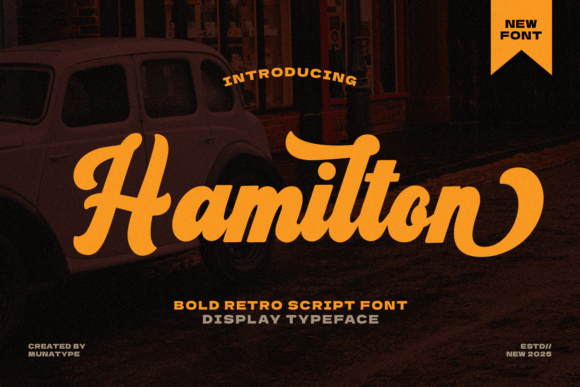 Hamilton Font - Featured Image