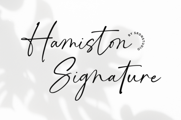 Hamiston Font - Featured Image
