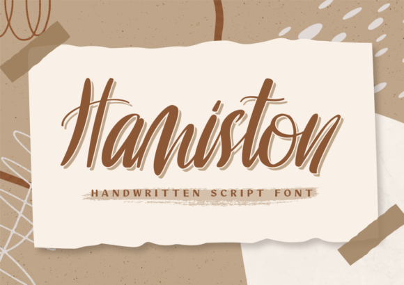 Hamiston Font - Featured Image