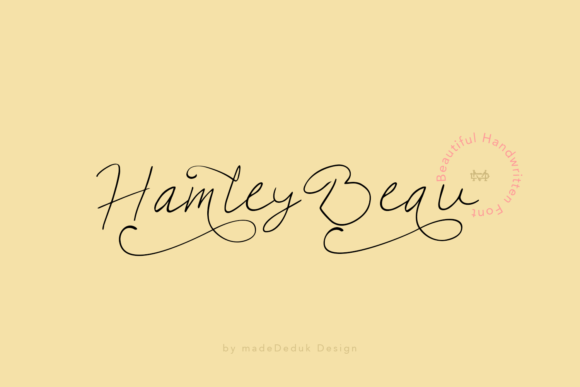 Hamley Beau Font - Featured Image