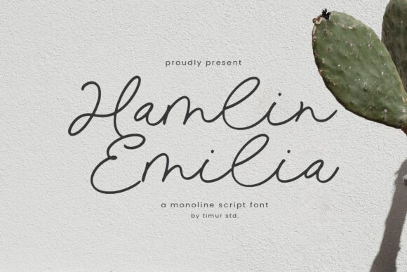Hamlin Emilia Font - Featured Image