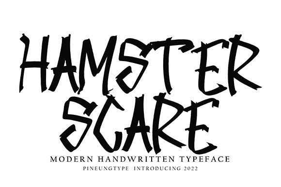 Hamster Scare Font - Featured Image