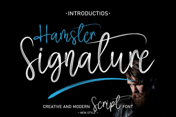 Hamster Signature Font - Featured Image