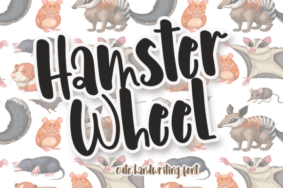 Hamster Wheel Font - Featured Image