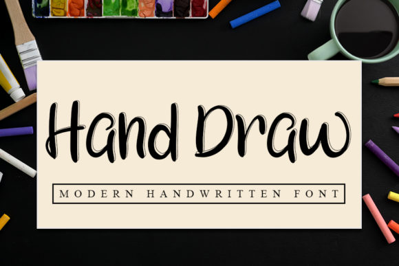 Hand Draw Font - Featured Image