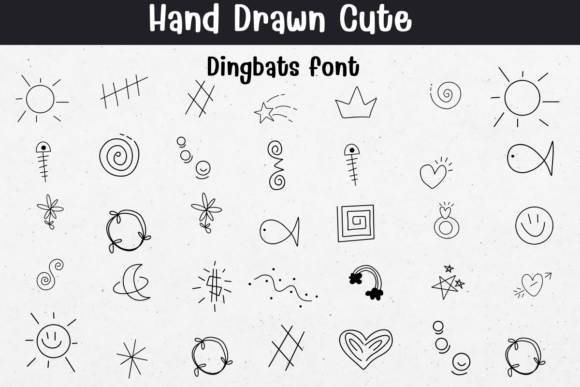 Hand Drawn Cute Font - Featured Image