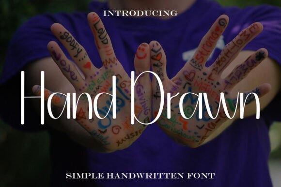 Hand Drawn Font - Featured Image