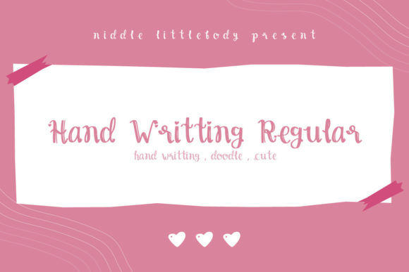 Hand Writting Font - Featured Image