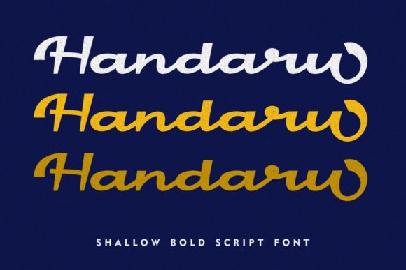 Handaru Font - Featured Image
