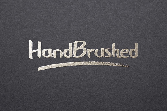 Handbrushed Font - Featured Image