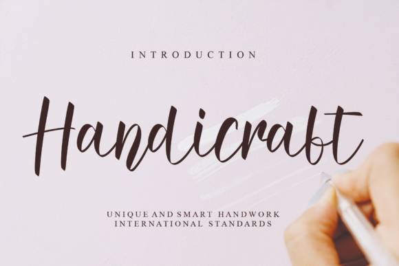 Handicraft Font - Featured Image