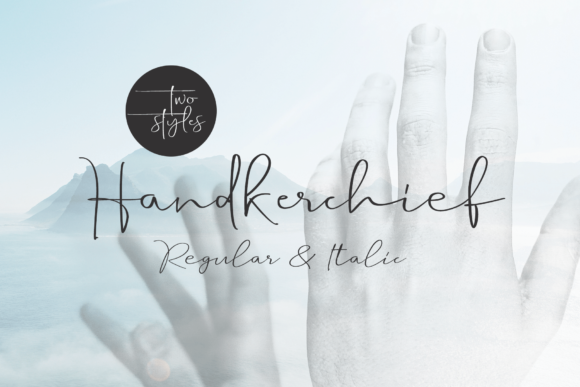 Handkerchief Font - Featured Image