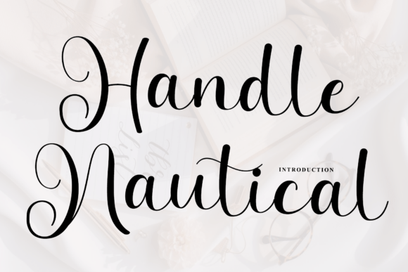 Handle Nautical Font - Featured Image