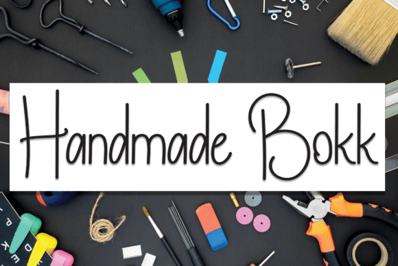 Handmade Bokk Font - Featured Image