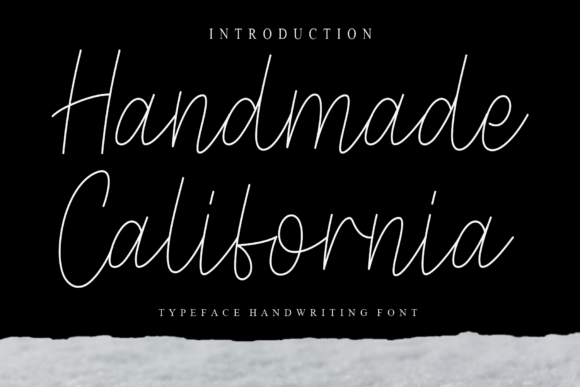 Handmade California Font - Featured Image