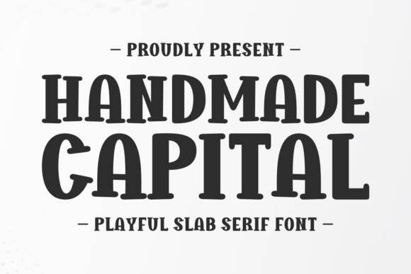 Handmade Capital Font - Featured Image