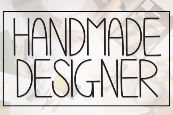 Handmade Designer Font - Featured Image