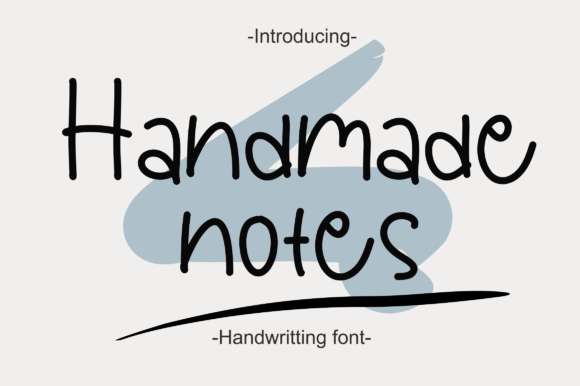 Handmade Notes Font - Featured Image