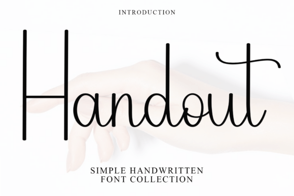 Handout Font - Featured Image