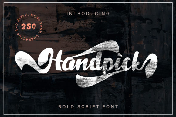 Handpick Font - Featured Image
