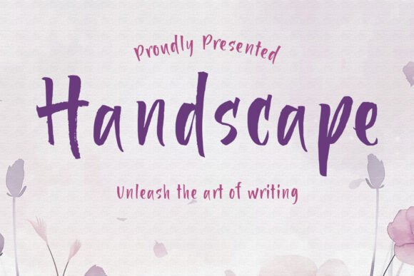 Handscape Font - Featured Image