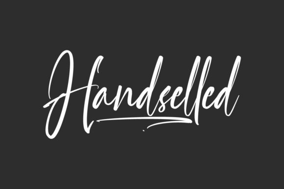 Handselled Font - Featured Image