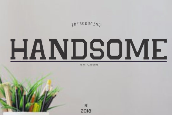 Handsome Font - Featured Image