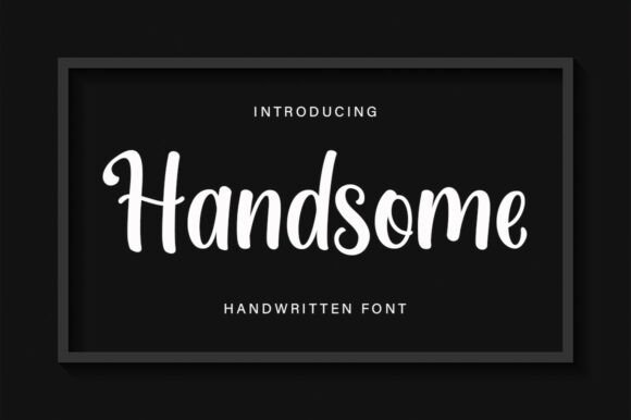 Handsome Font - Featured Image