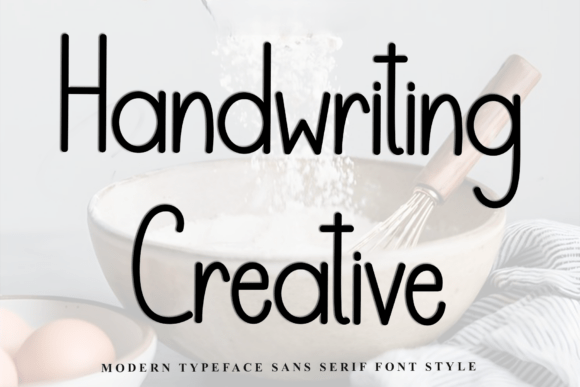Handwriting Creative Font - Featured Image