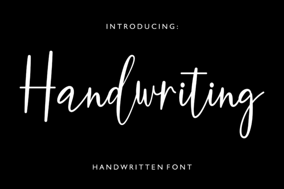 Handwriting Font - Featured Image